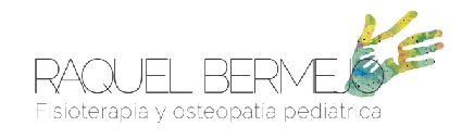 Logotipo del centro de fisioterapia y osteopatía RAQUEL BERMEJO